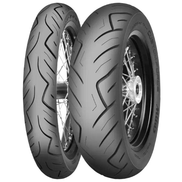 Mitas CUSTOM FORCE 150/80 B16 (77H) Mitas CUSTOM FORCE tagarehv Tubeless Custom mootorratta rehvid M/C 