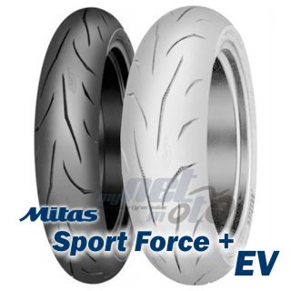 Mitas SPORT FORCE PLUS 120/70 ZR17 (58W) Mitas SPORT FORCE PLUS EV εμπρός ελαστικό Συμπαγής Sport μοτοσικλέτα λάστιχα M/C 