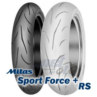 Mitas SPORT FORCE PLUS 110/70 ZR17 (54W) Mitas SPORT FORCE PLUS RS εμπρός ελαστικό Συμπαγής Sport μοτοσικλέτα λάστιχα M/C 