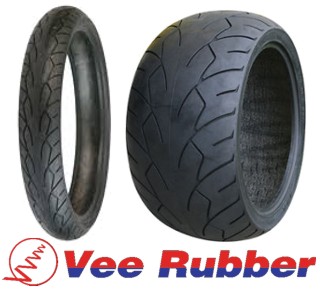 Vee Rubber 3.50-10 VRM-054 Tubeless Tire (154-222)